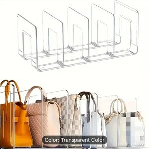 Clear Acrylic Handbag Organizer